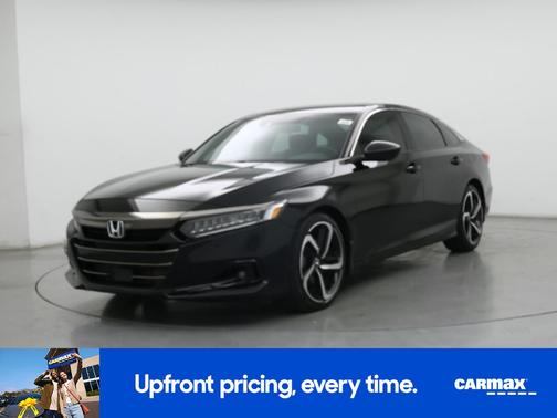 Black 2022 Honda Accord Sport