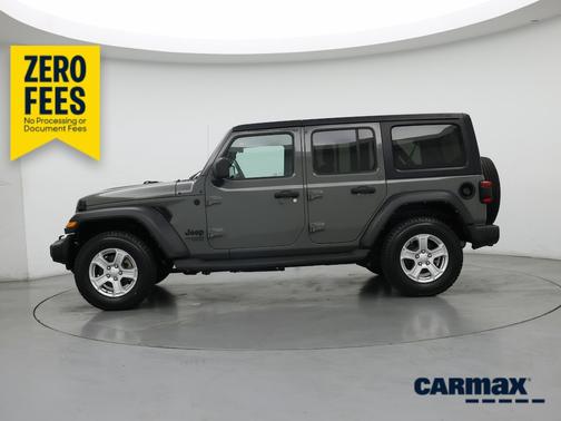 Gray 2021 Jeep Wrangler Unlimited Sport S