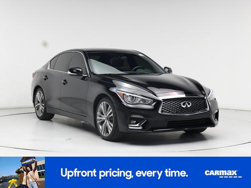 Black 2022 INFINITI Q50 Sensory