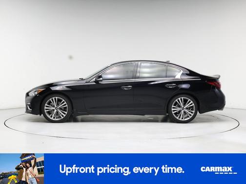 Black 2022 INFINITI Q50 Sensory