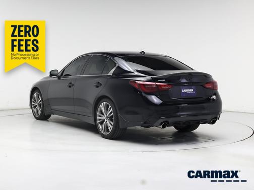 Black 2022 INFINITI Q50 Sensory