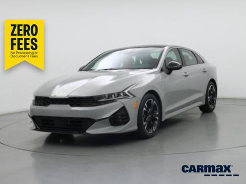 Gray 2022 Kia K5 GT-Line