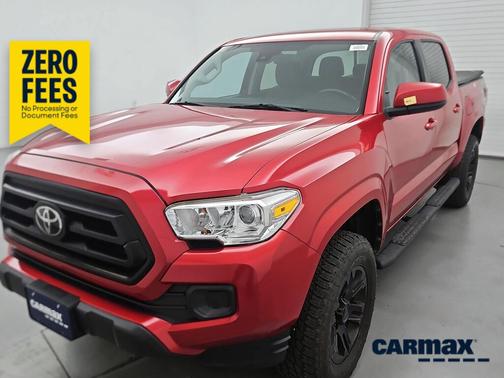 Red 2021 Toyota Tacoma SR5
