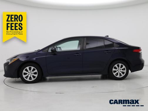 Blue 2022 Toyota Corolla LE