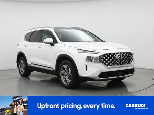 White 2023 Hyundai SANTA FE SEL
