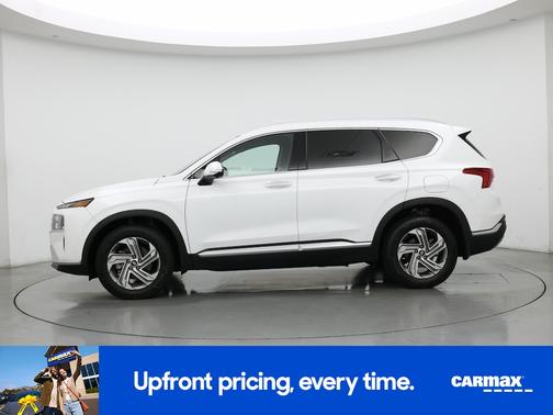 White 2023 Hyundai SANTA FE SEL