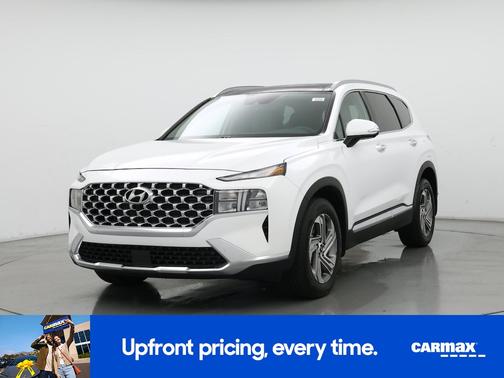 White 2023 Hyundai SANTA FE SEL