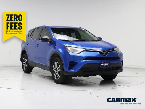 Blue 2018 Toyota RAV4 LE