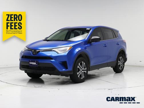 Blue 2018 Toyota RAV4 LE