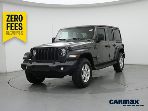 Gray 2021 Jeep Wrangler Unlimited Sport S