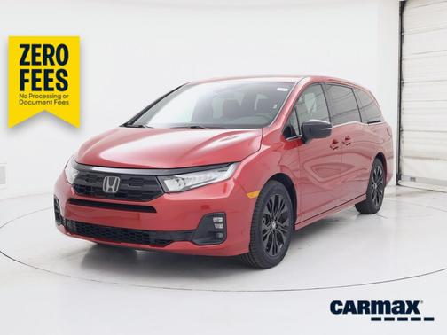 Red 2025 Honda Odyssey Sport-L