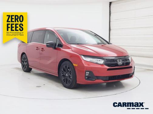 Red 2025 Honda Odyssey Sport-L