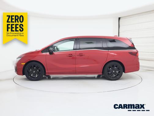 Red 2025 Honda Odyssey Sport-L