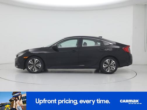 Black 2016 Honda Civic EX-T