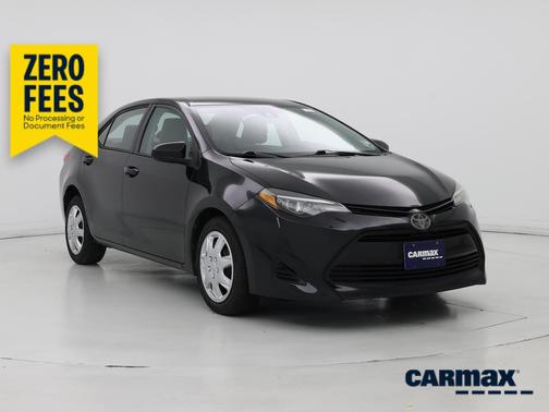 Black 2019 Toyota Corolla LE