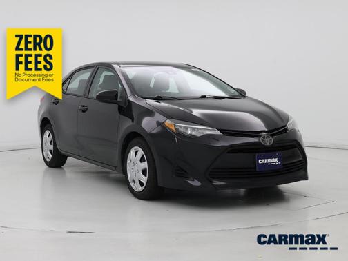 Black 2019 Toyota Corolla LE