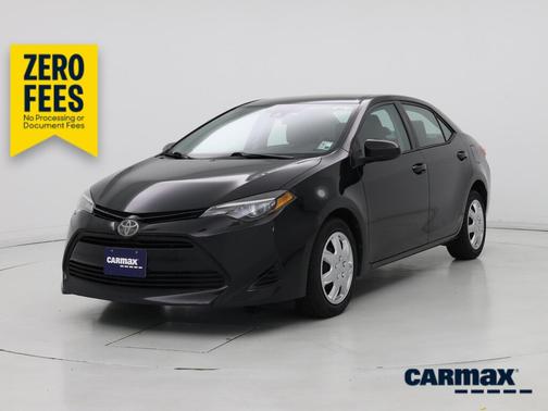 Black 2019 Toyota Corolla LE