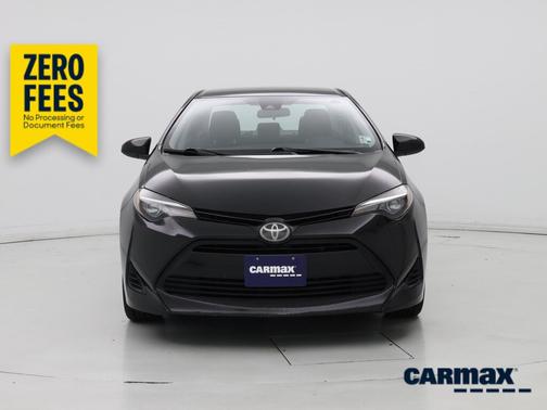 Black 2019 Toyota Corolla LE