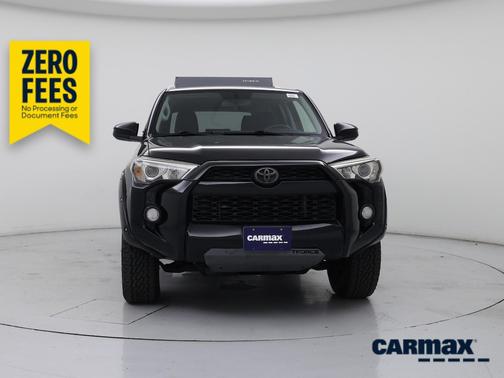 Black 2016 Toyota 4Runner Trail Premium