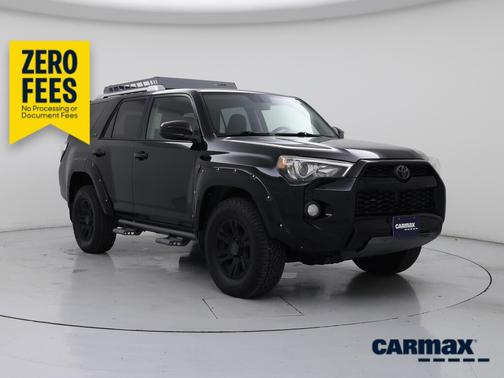 Black 2016 Toyota 4Runner Trail Premium