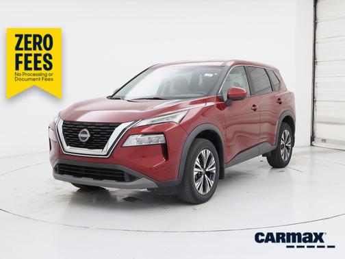 Red 2023 Nissan Rogue SV
