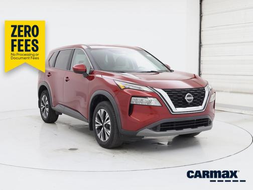 Red 2023 Nissan Rogue SV