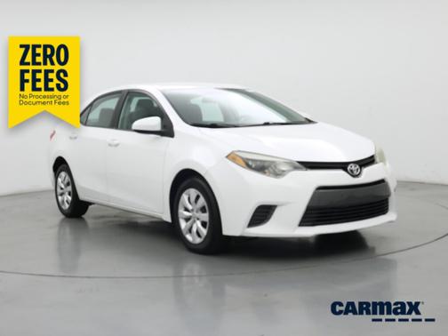 White 2016 Toyota Corolla LE