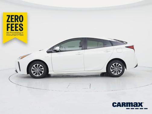 White 2020 Toyota Prius Limited