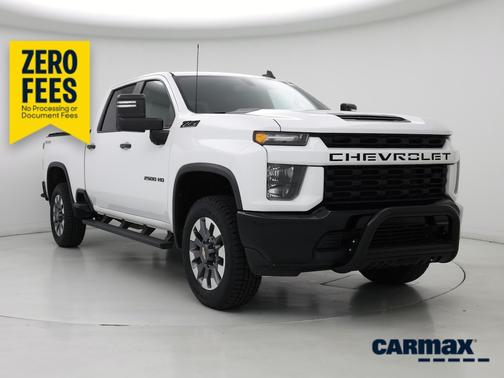 White 2021 Chevrolet Silverado 2500 Custom