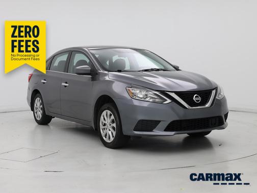 Gray 2018 Nissan Sentra SV