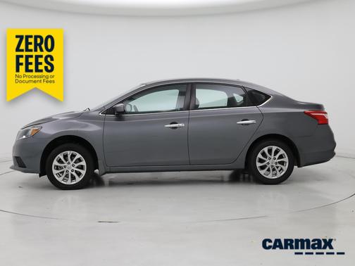 Gray 2018 Nissan Sentra SV