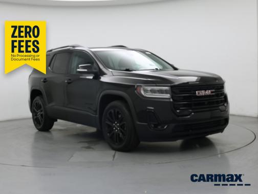 Black 2021 GMC Acadia SLT