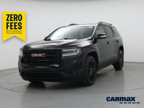 Black 2021 GMC Acadia SLT