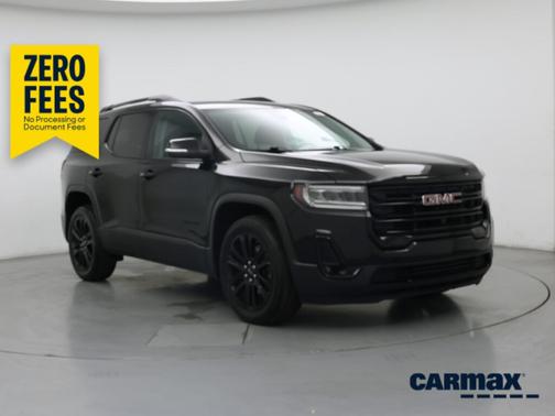 Black 2021 GMC Acadia SLT
