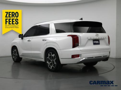 White 2021 Hyundai PALISADE Calligraphy