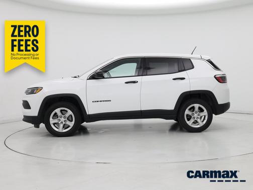 White 2023 Jeep Compass Sport