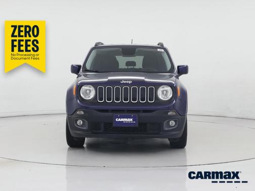 Blue 2017 Jeep Renegade Latitude