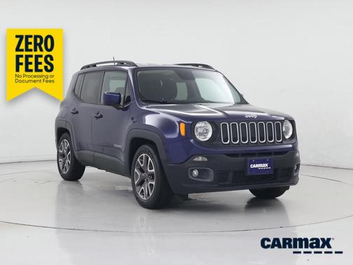 Blue 2017 Jeep Renegade Latitude
