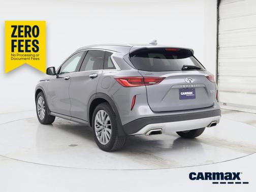 Gray 2023 INFINITI QX50 Luxe