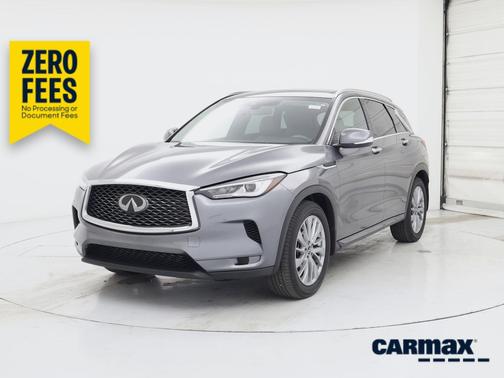 Gray 2023 INFINITI QX50 Luxe