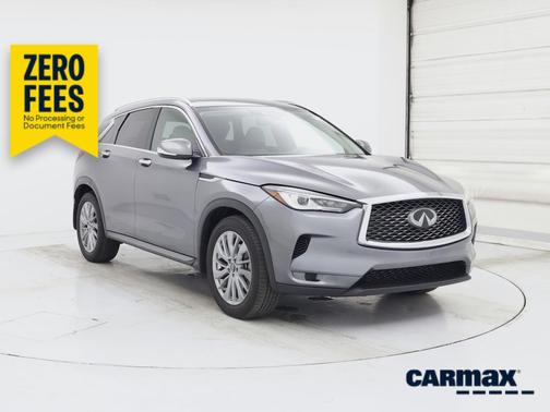 Gray 2023 INFINITI QX50 Luxe