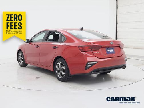 Red 2021 Kia Forte LXS