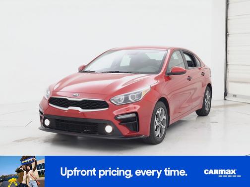 Red 2021 Kia Forte LXS