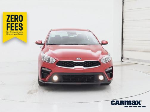 Red 2021 Kia Forte LXS