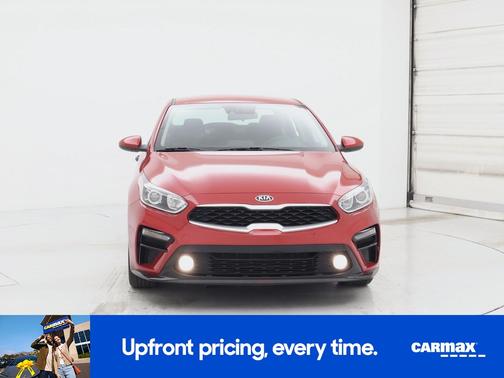 Red 2021 Kia Forte LXS
