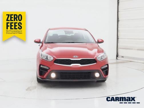Red 2021 Kia Forte LXS