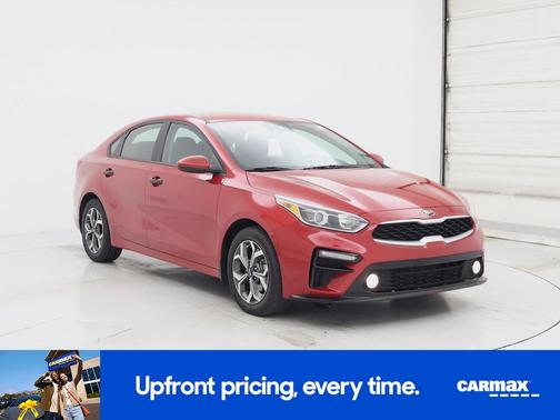 Red 2021 Kia Forte LXS