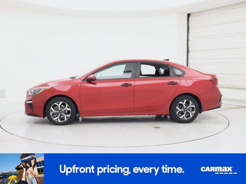 Red 2021 Kia Forte LXS
