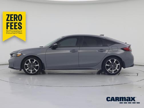 Gray 2025 Honda Civic Hybrid Sport Touring