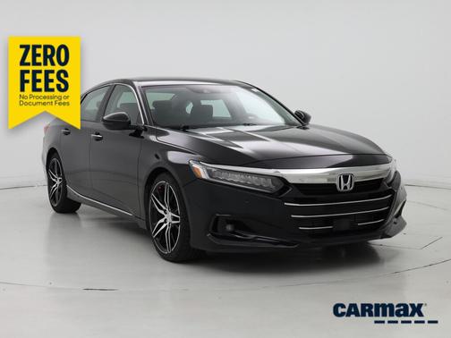 Black 2021 Honda Accord Touring